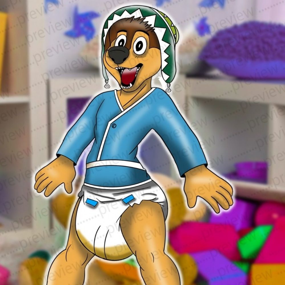 Diapered Rocky