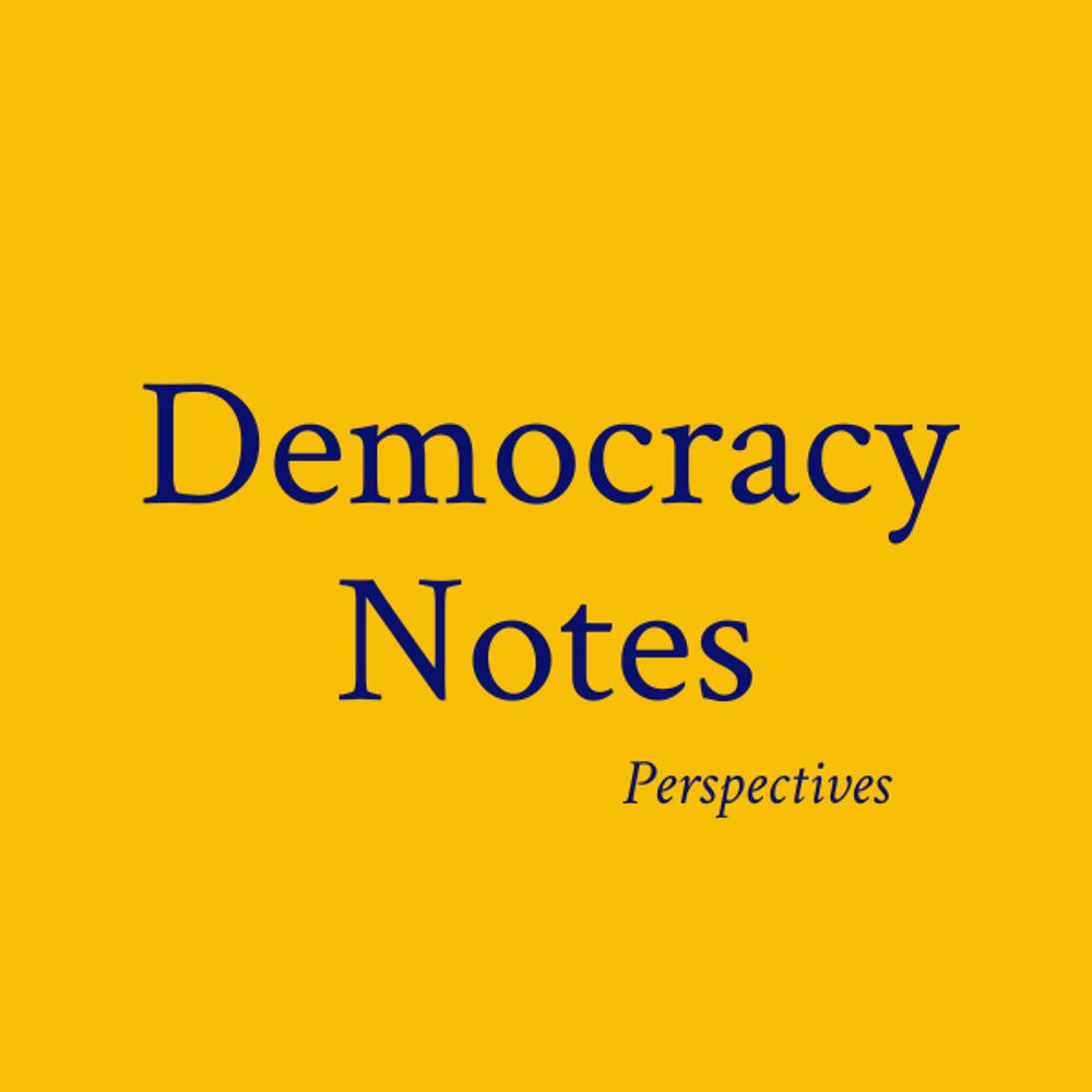 Democracy Notes Perspectives