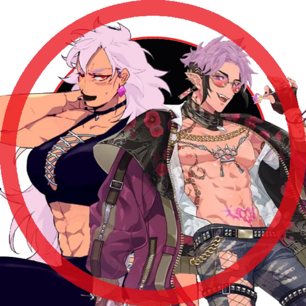 𝐍𝐨𝐫𝐢 (🩷) 𝐚𝐧𝐝 𝐌𝐢𝐜𝐡𝐢 (🖤)!