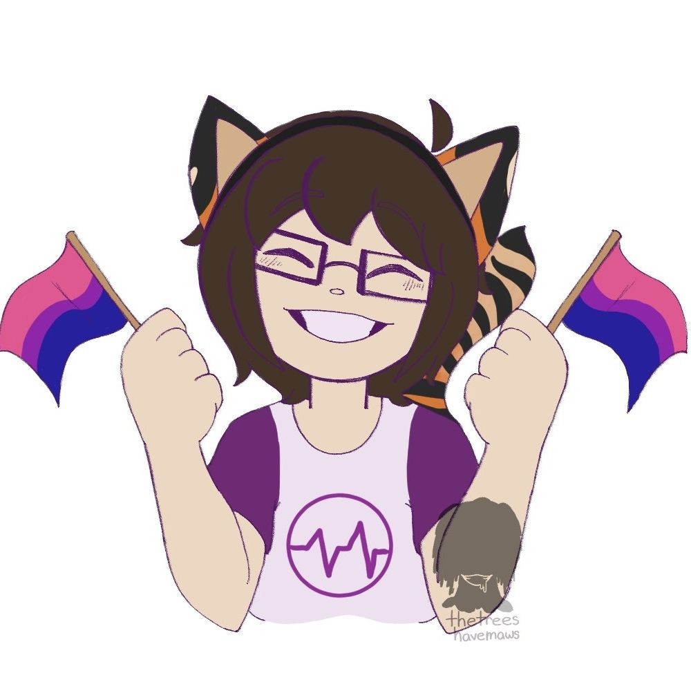 That weird cat lady(emilythetigerneko)