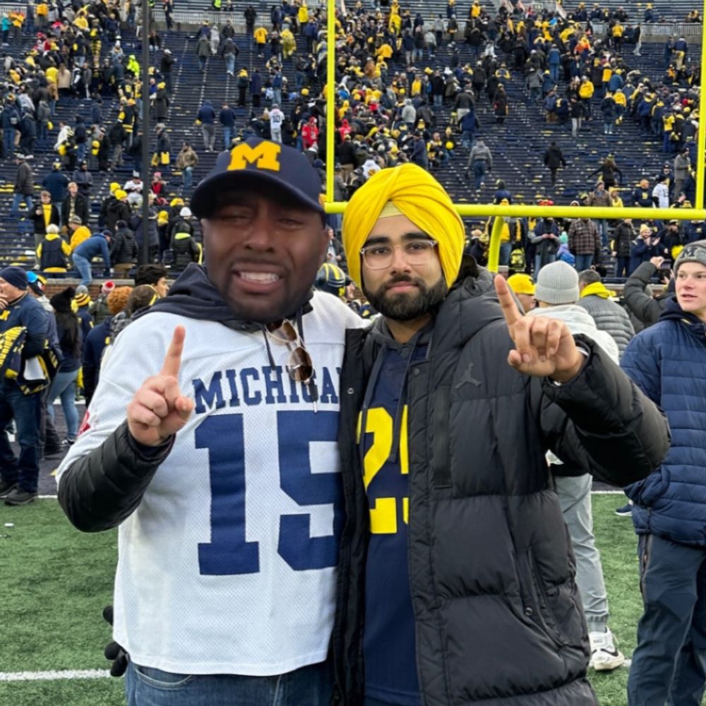 Maize & (Honolulu) Blue Turban Enthusiast