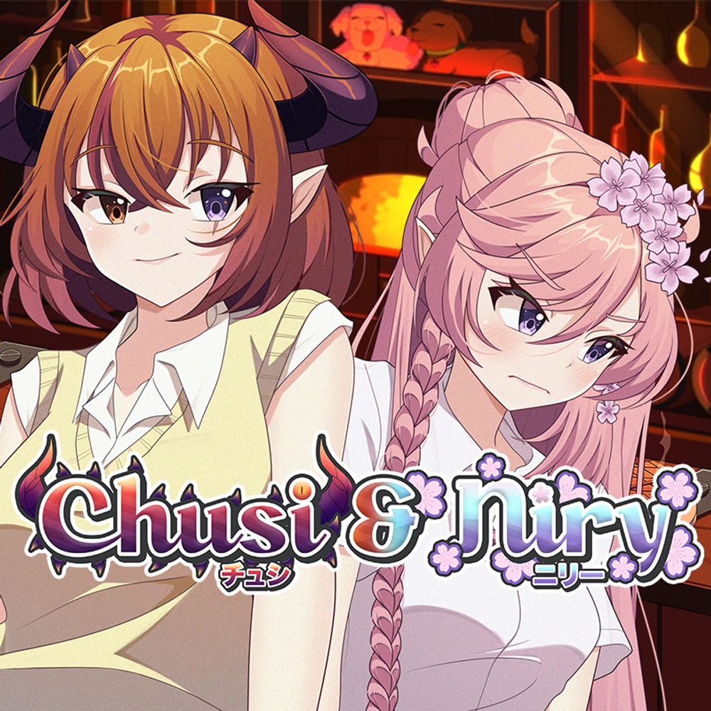 Chusi and Niry - Dragon and Elf Duo Vtubers