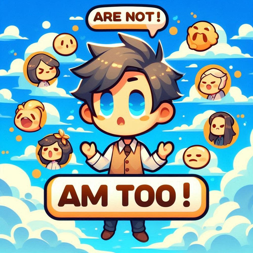 Are not!