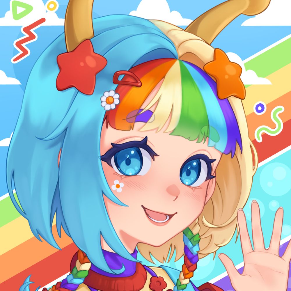 Chunksofplum Artist and  Sea Monkey Vtuber 🌊🌈