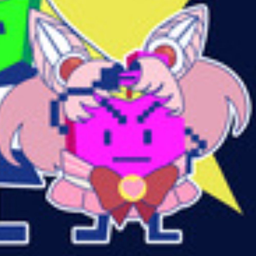 angry pixel chibi