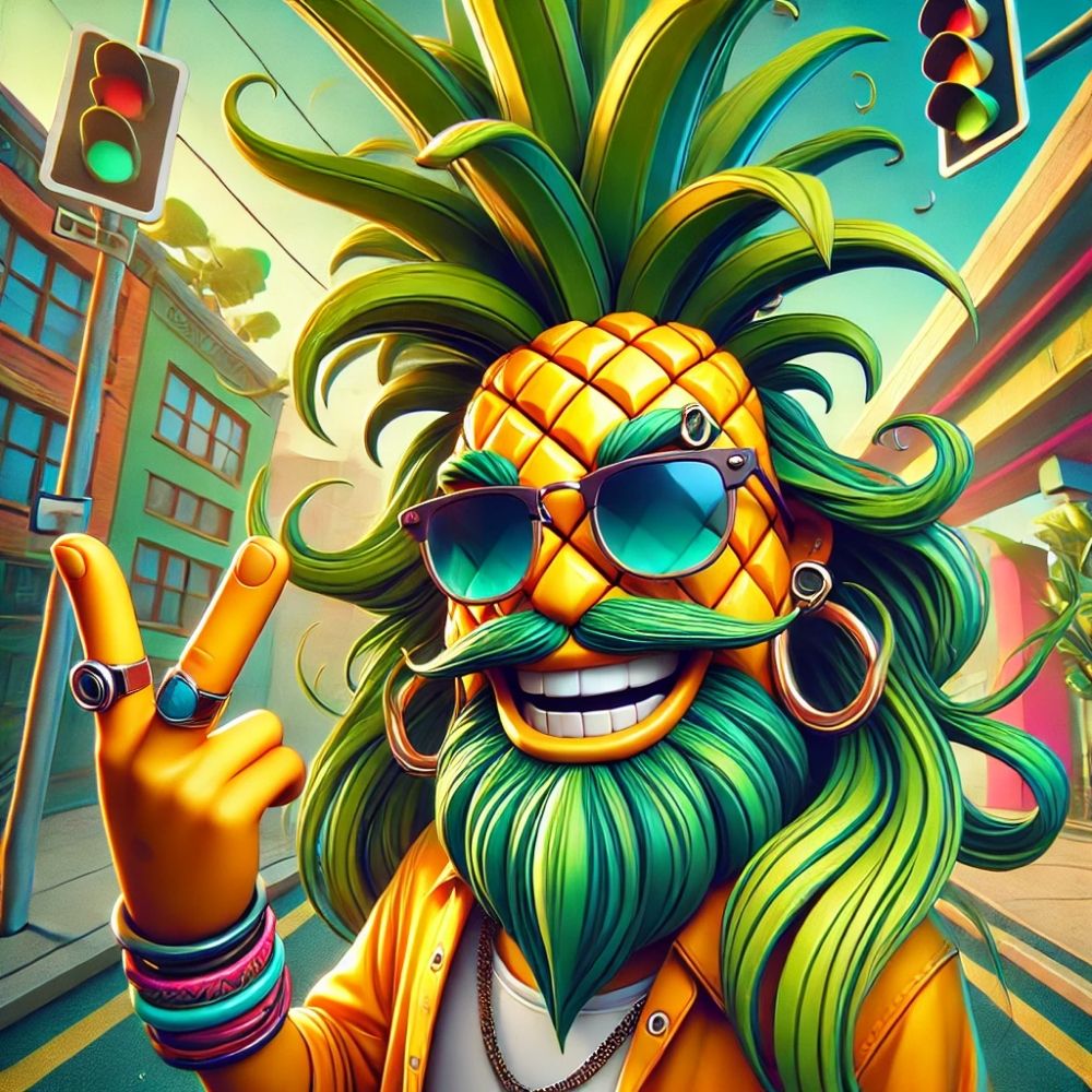 The Poly Pineapple Dude