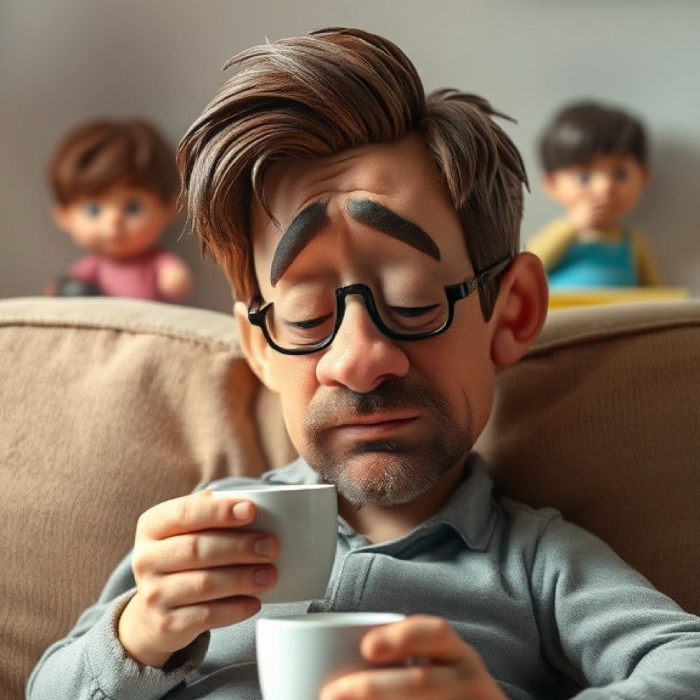 Tired & Confused Dad