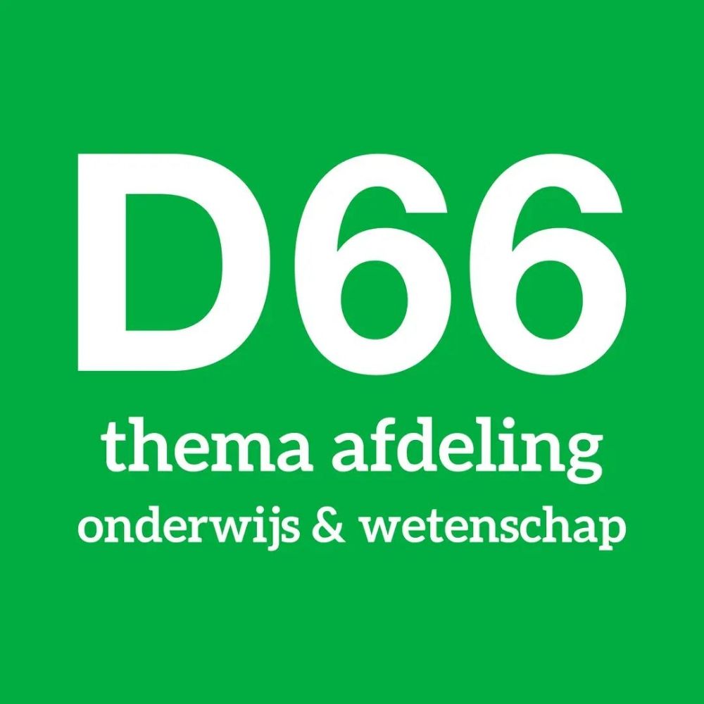 Thema afdeling onderwijs & wetenschap D66