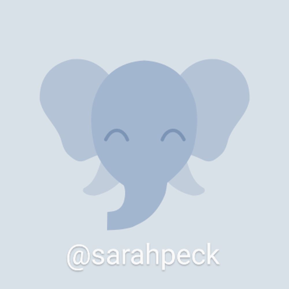 Sarah Peck 📰🦣