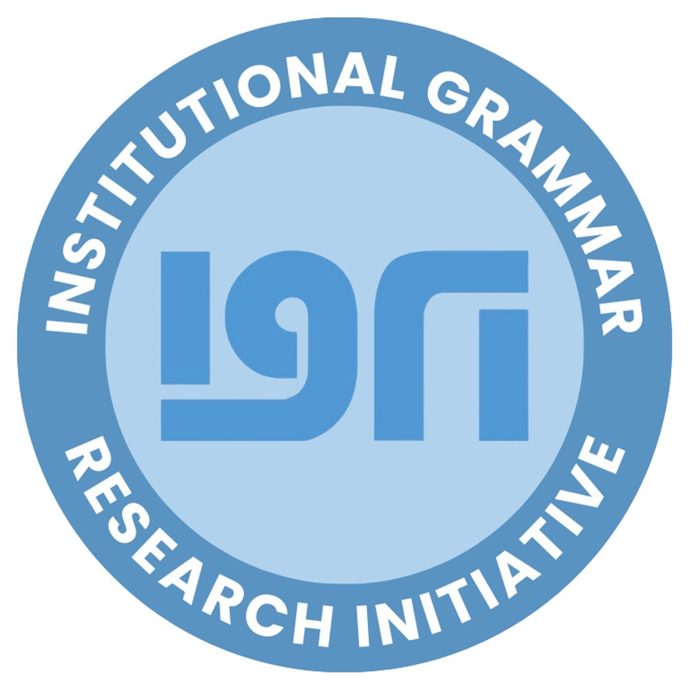 Institutional Grammar Research Initiative (IGRI)