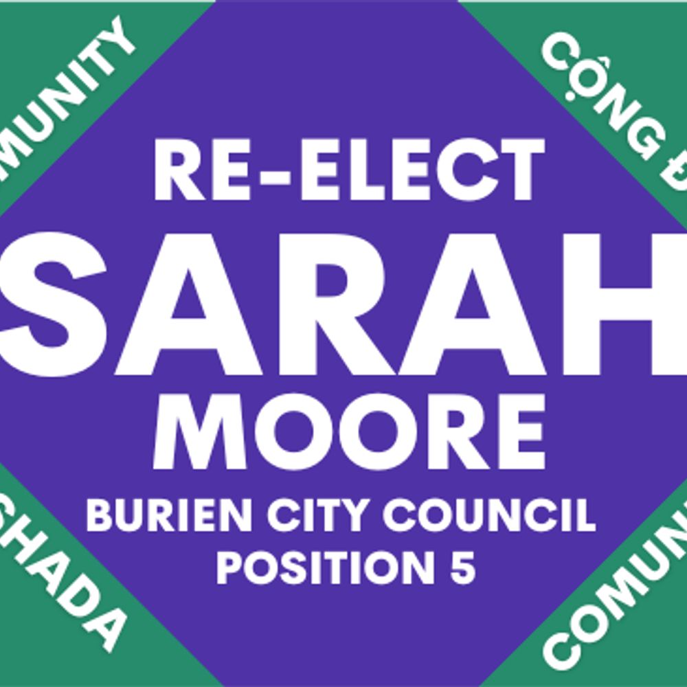 Sarah Moore for Burien