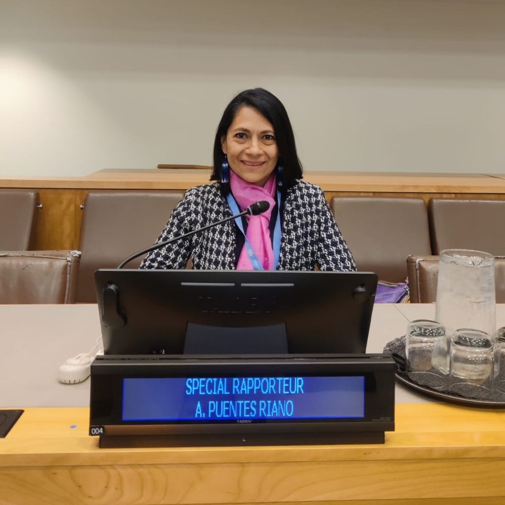 Astrid Puentes Riaño, UN Special Rapporteur on Healthy Enviro