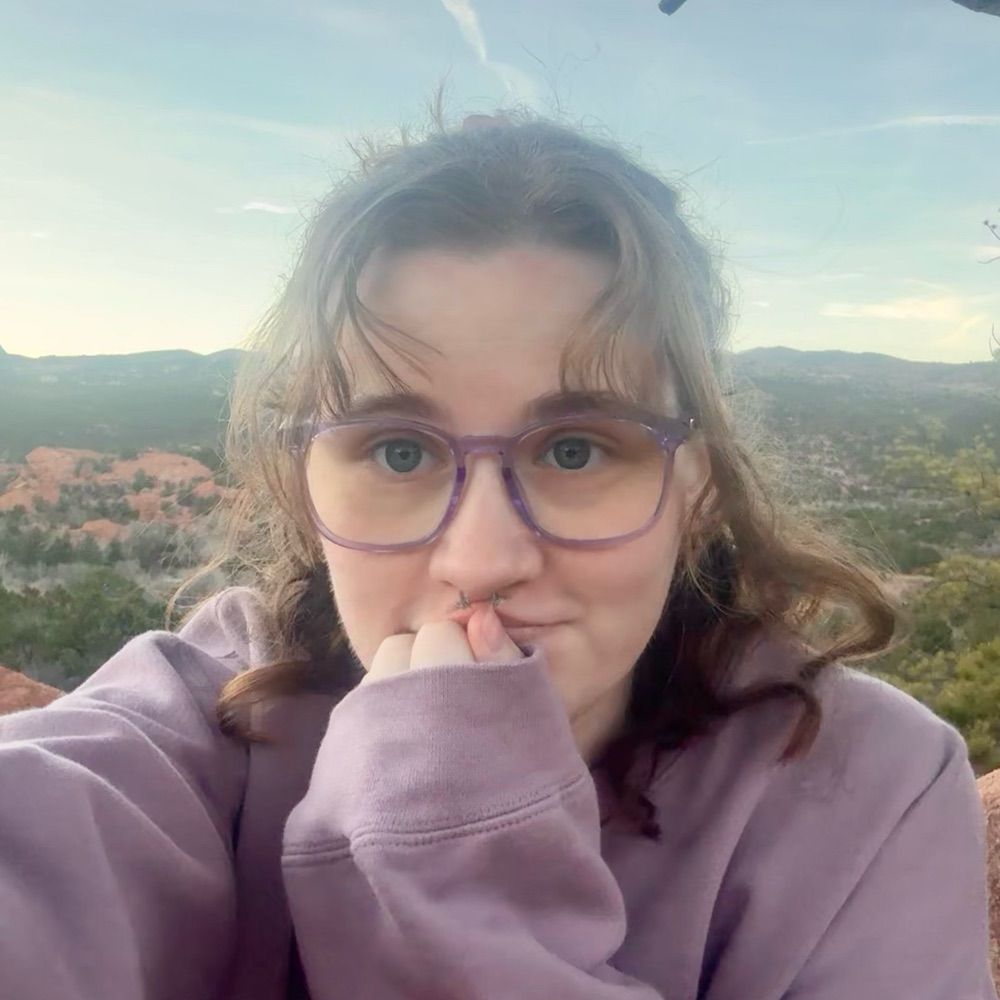 melodie tries to write 🤠