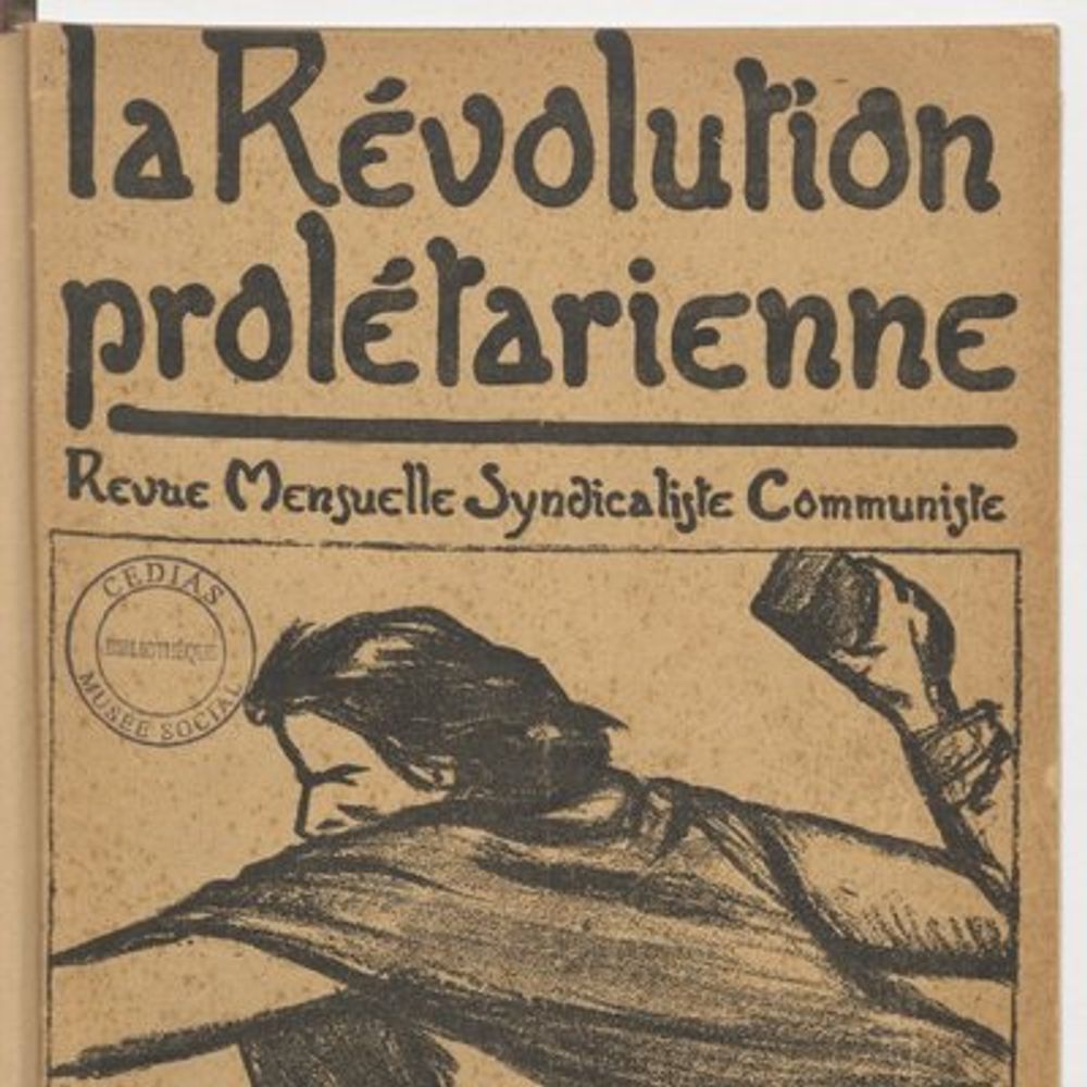 La Révolution prolétarienne