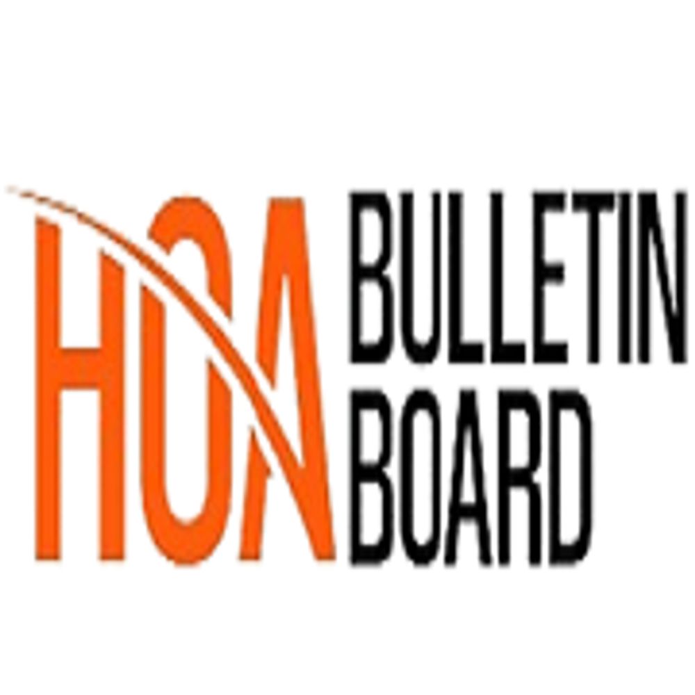 HOA Bulletin Board