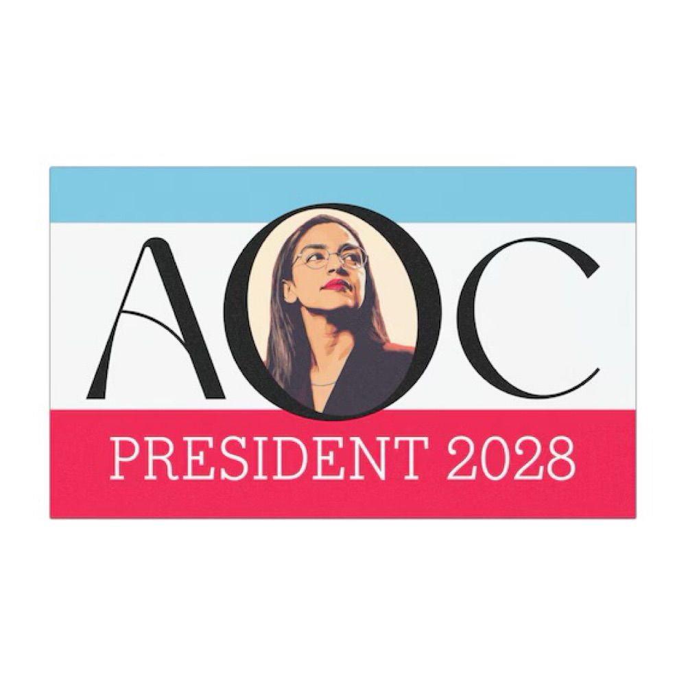 I love Alexandria ocasio Cortez for president 2028