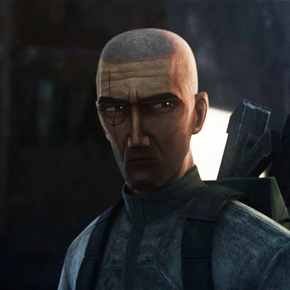 Crosshair bald head