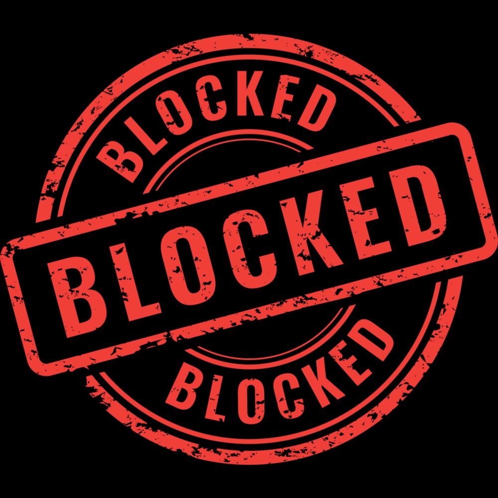 messages that got me blocked on social media