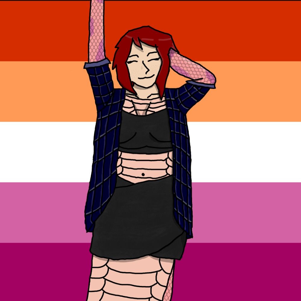 a very queer snake