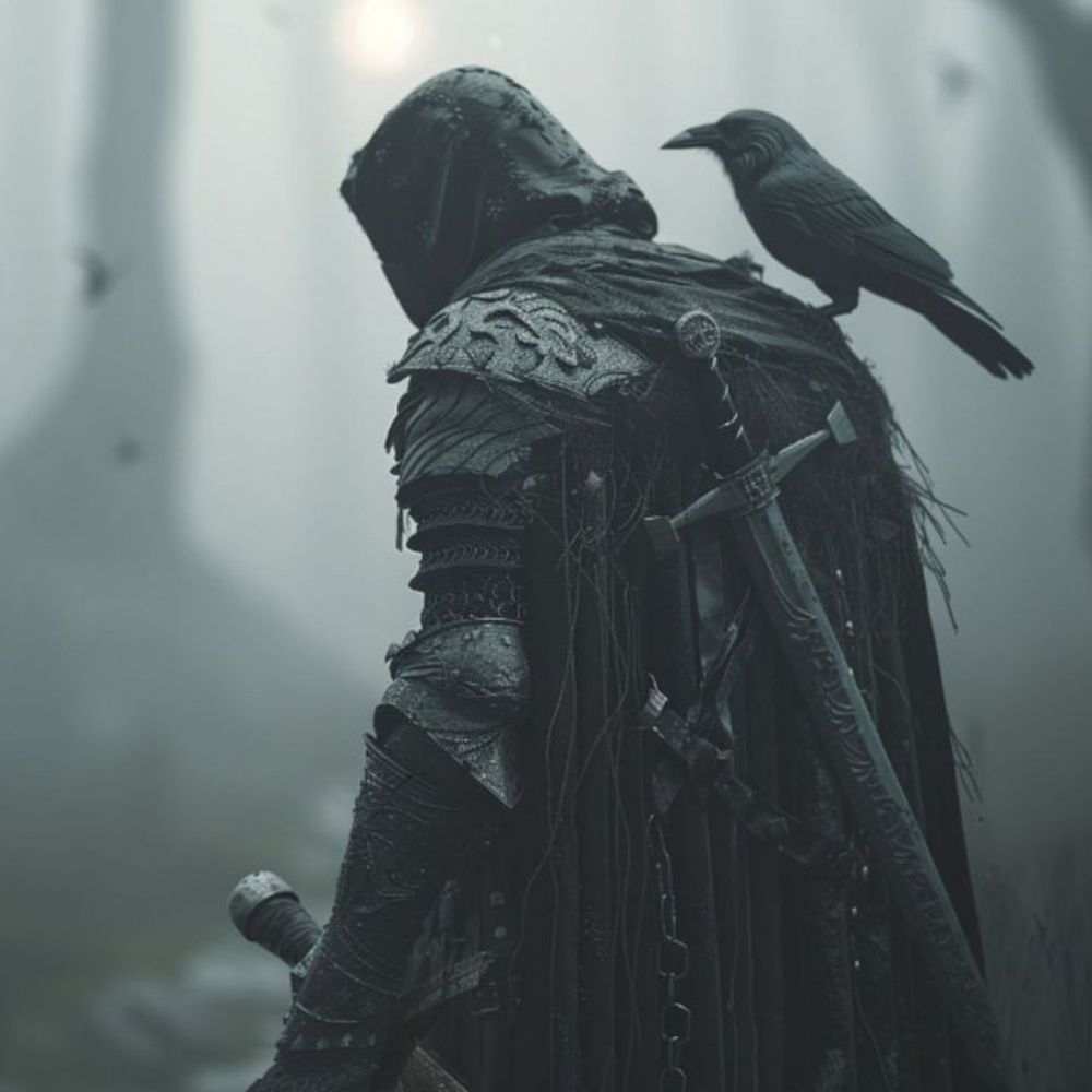 Deep Dark Raven