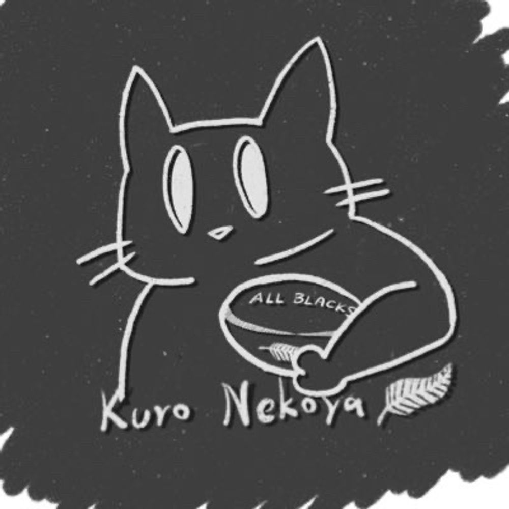 オールブラックス番記者・黒猫