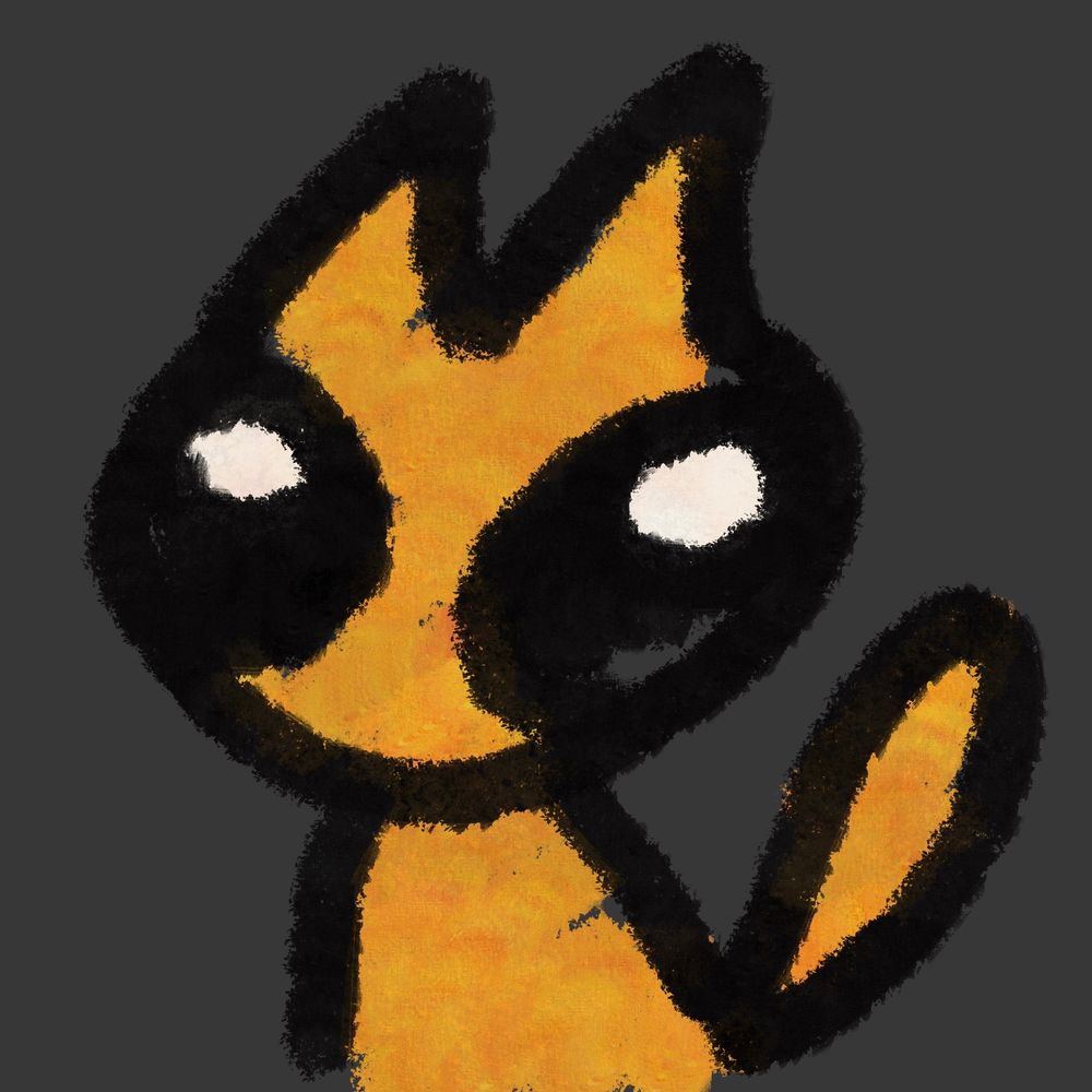Alien Cat on Mars