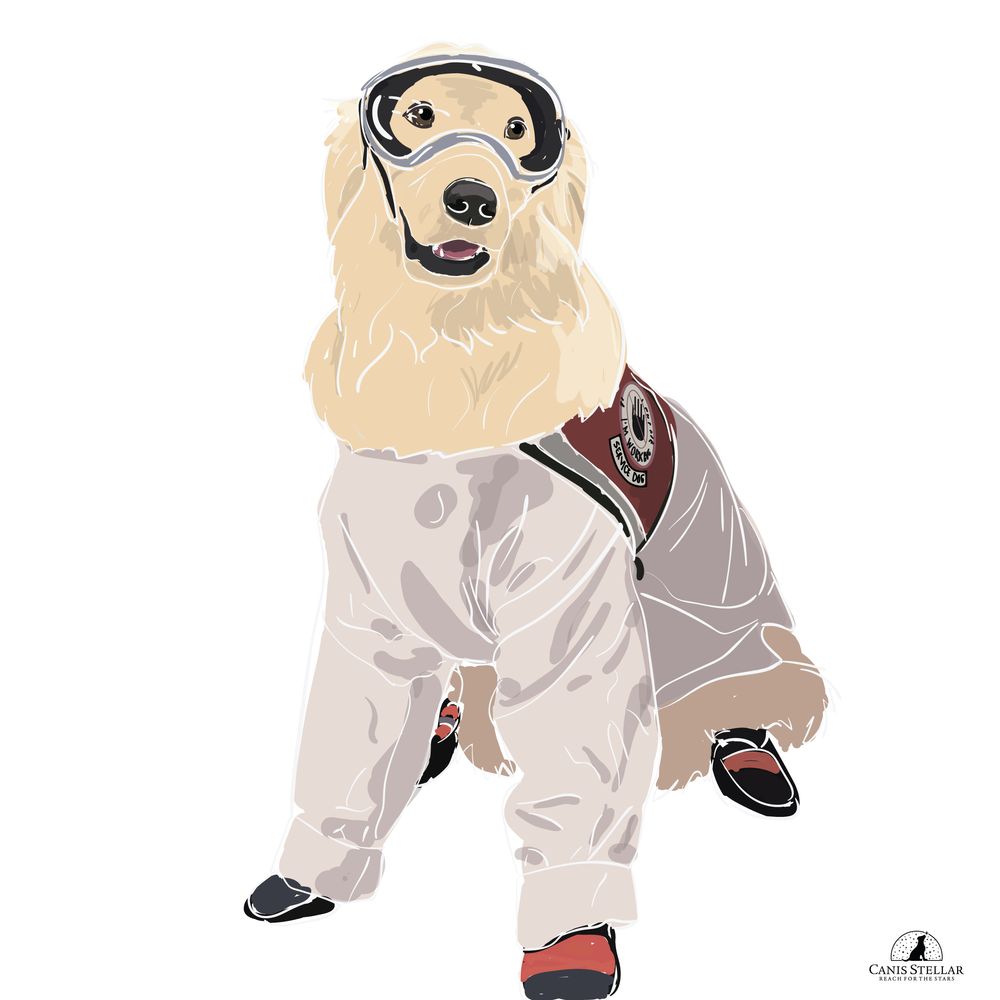 Sampson the Science Service Dog