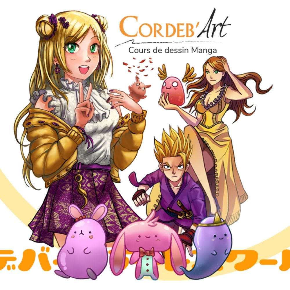 Cordeb'Art- cours de dessin manga