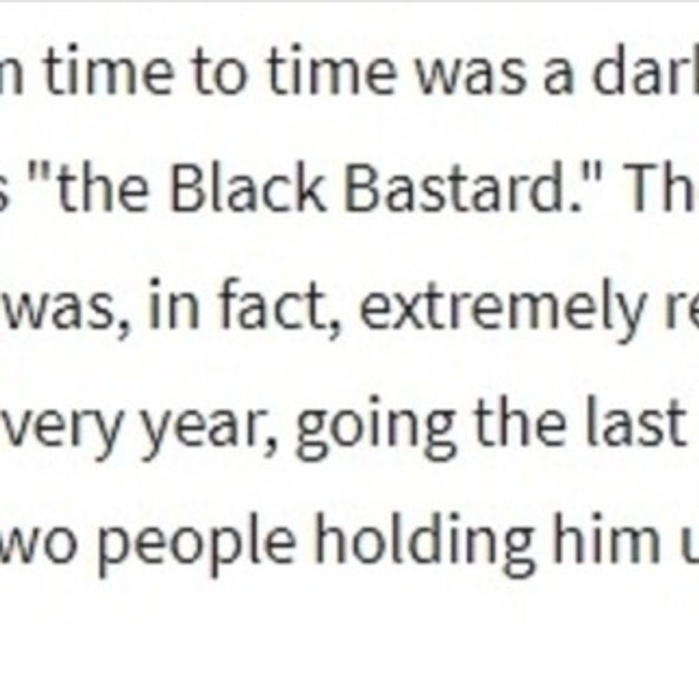 The Black Bastard 