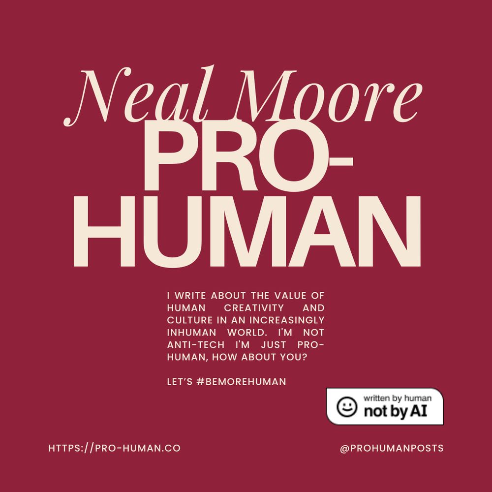 Neal Moore | Pro-Human