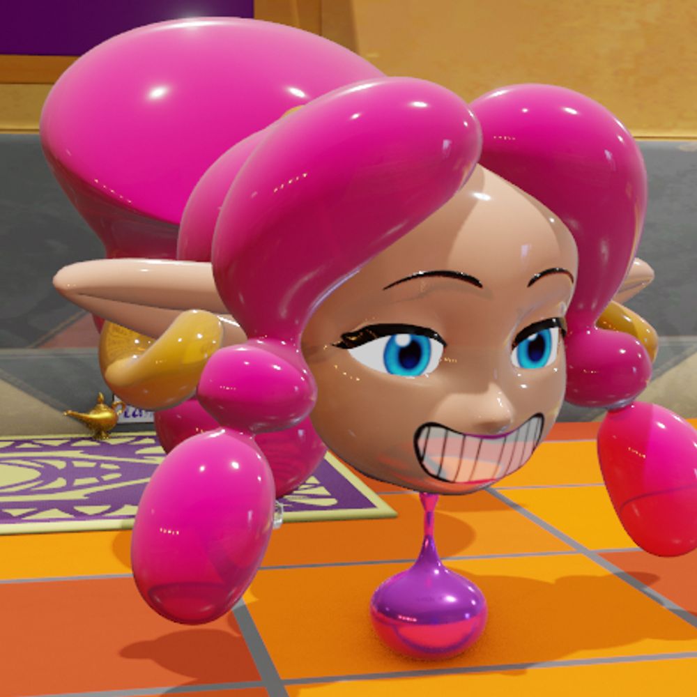 Bubbly Head Mischa