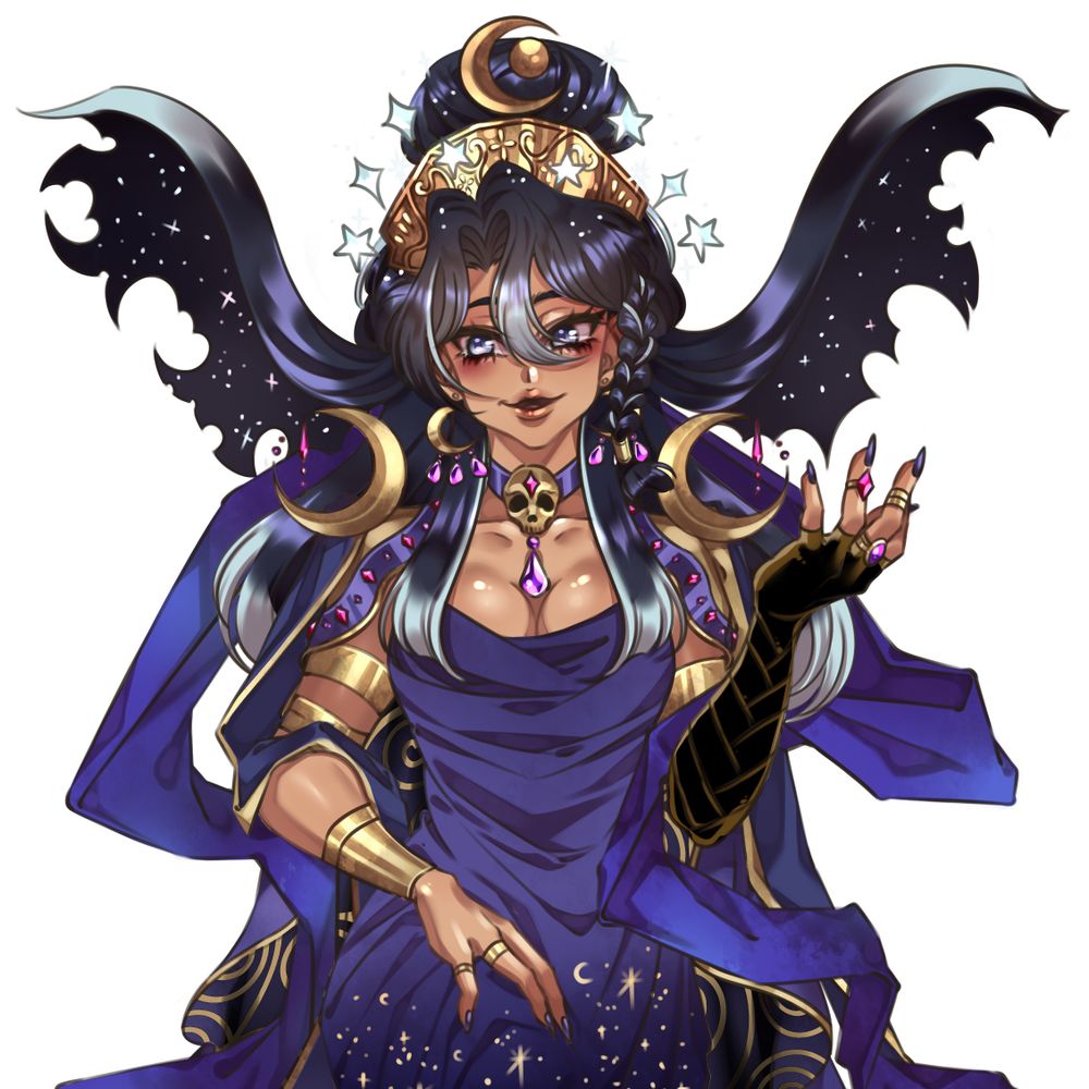 NyxOfMoonlight| Celestial Goddess Vtuber & Artist|