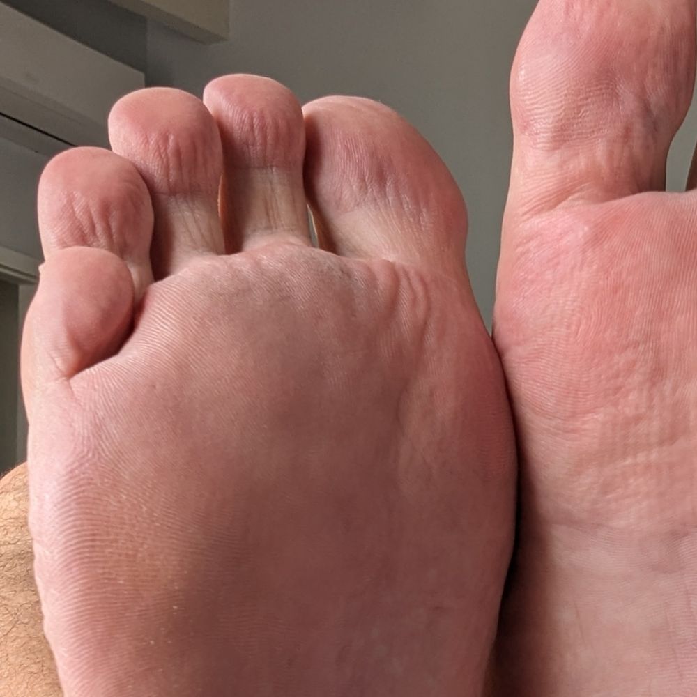 Andy - I have huge feet, guy