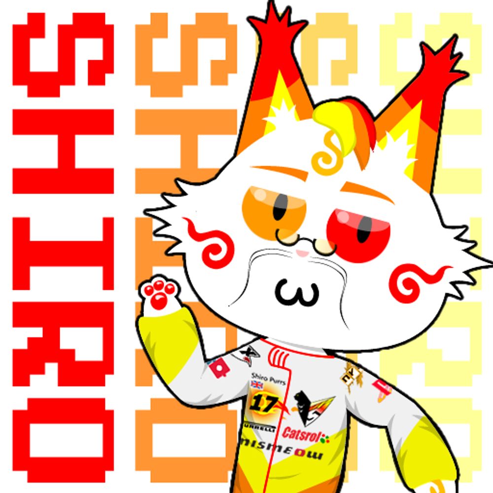 🏎️ Shiro "Caution!" Purrs 🐈