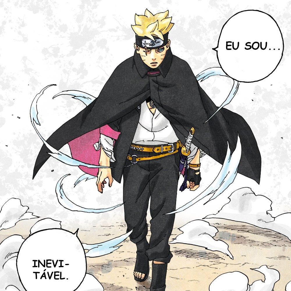 Boruto y Sasuke
