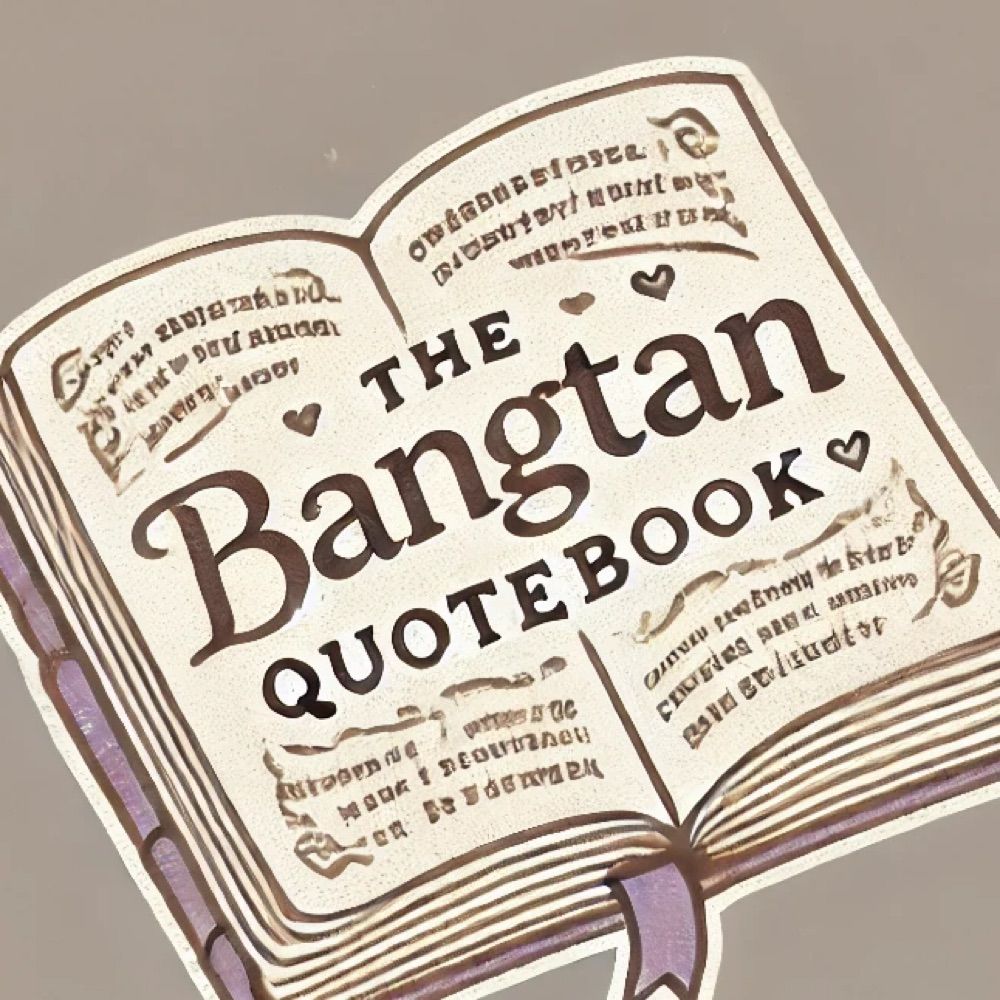 Bangtan Quotebook