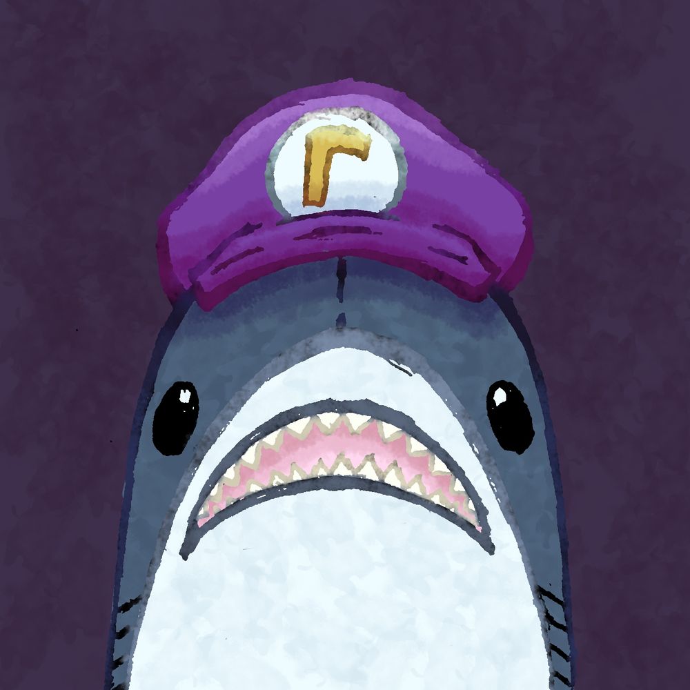 your local blåhaj🦈