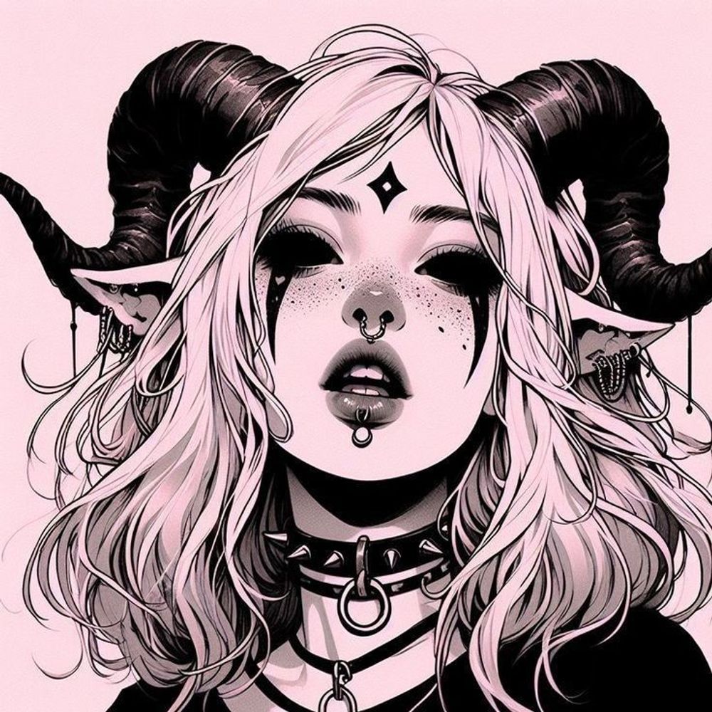 𖤓Demon Kitty Girl Melanie𖤓