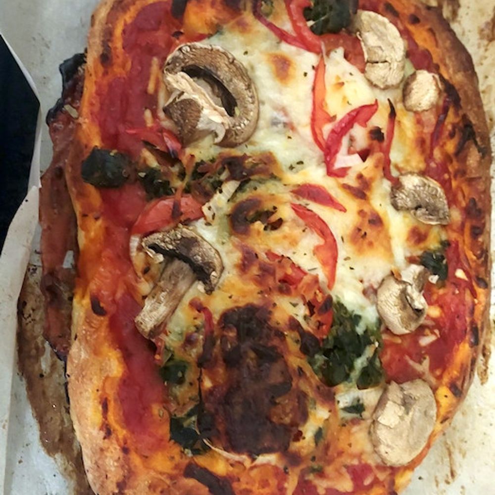 (Mostly) Homemade Pizzas