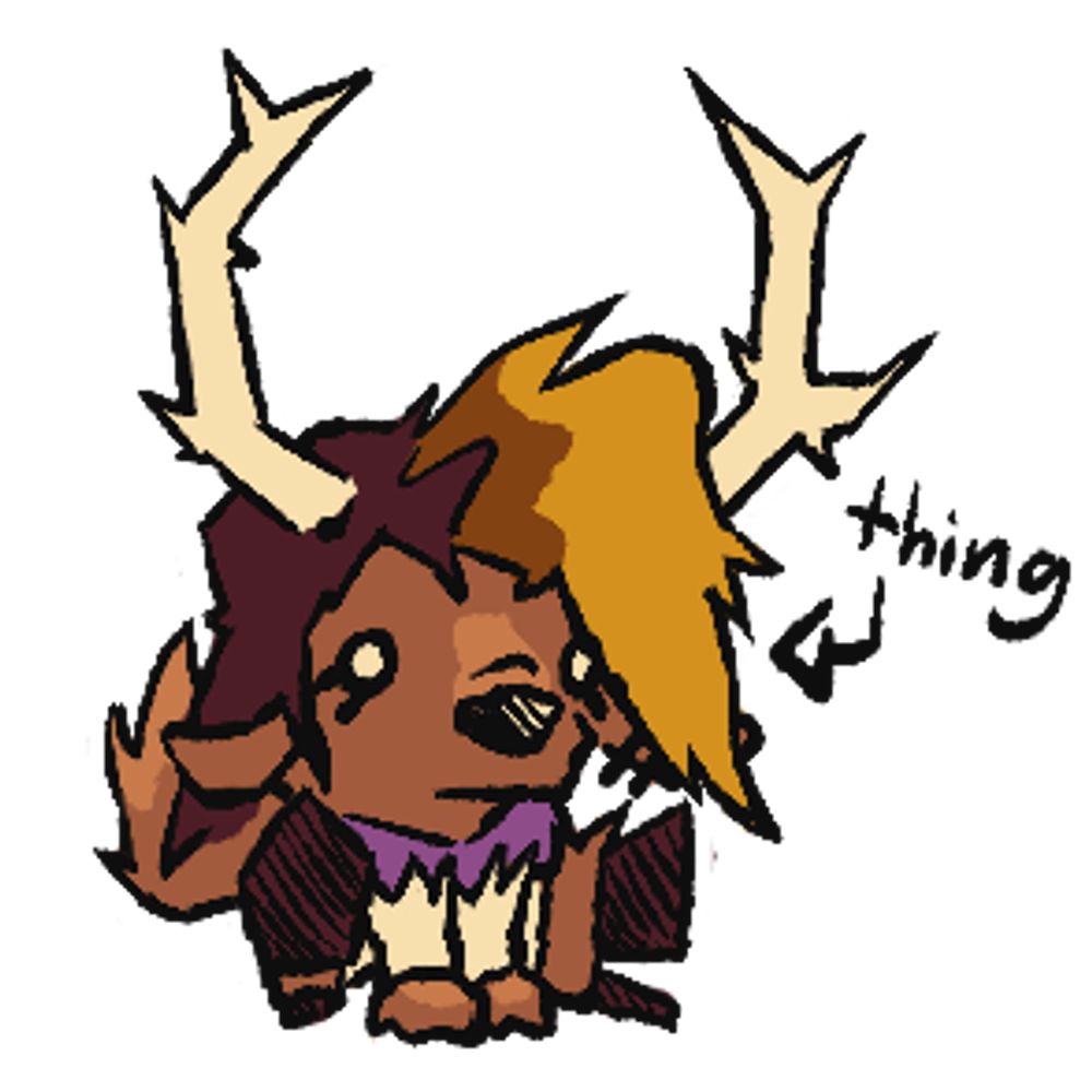 wobbly little deer🔞