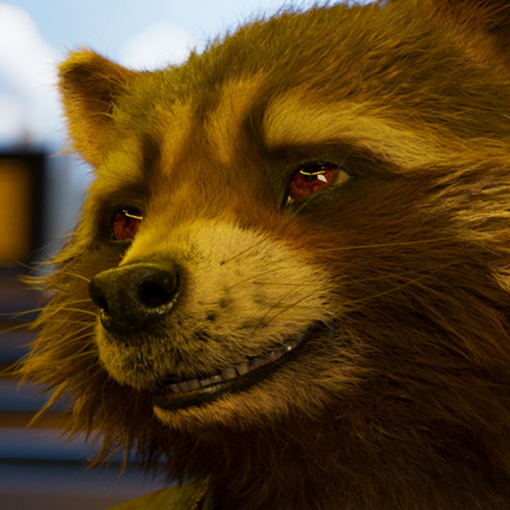 Rocket Raccoon Body Pillow