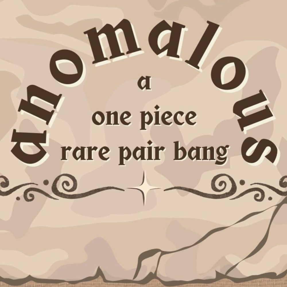 anomalous - a one piece rare pair bang