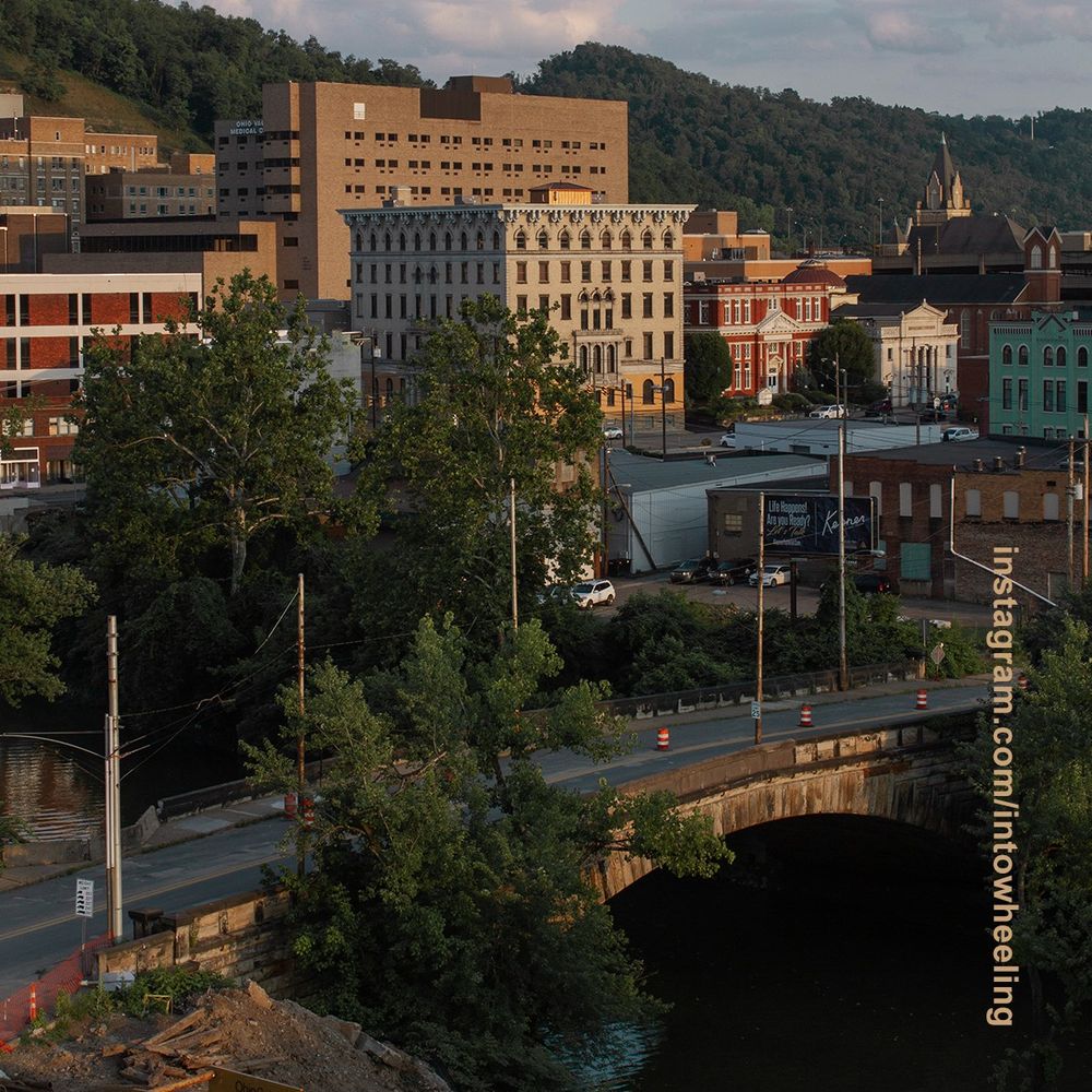Into Wheeling, West Virginia 