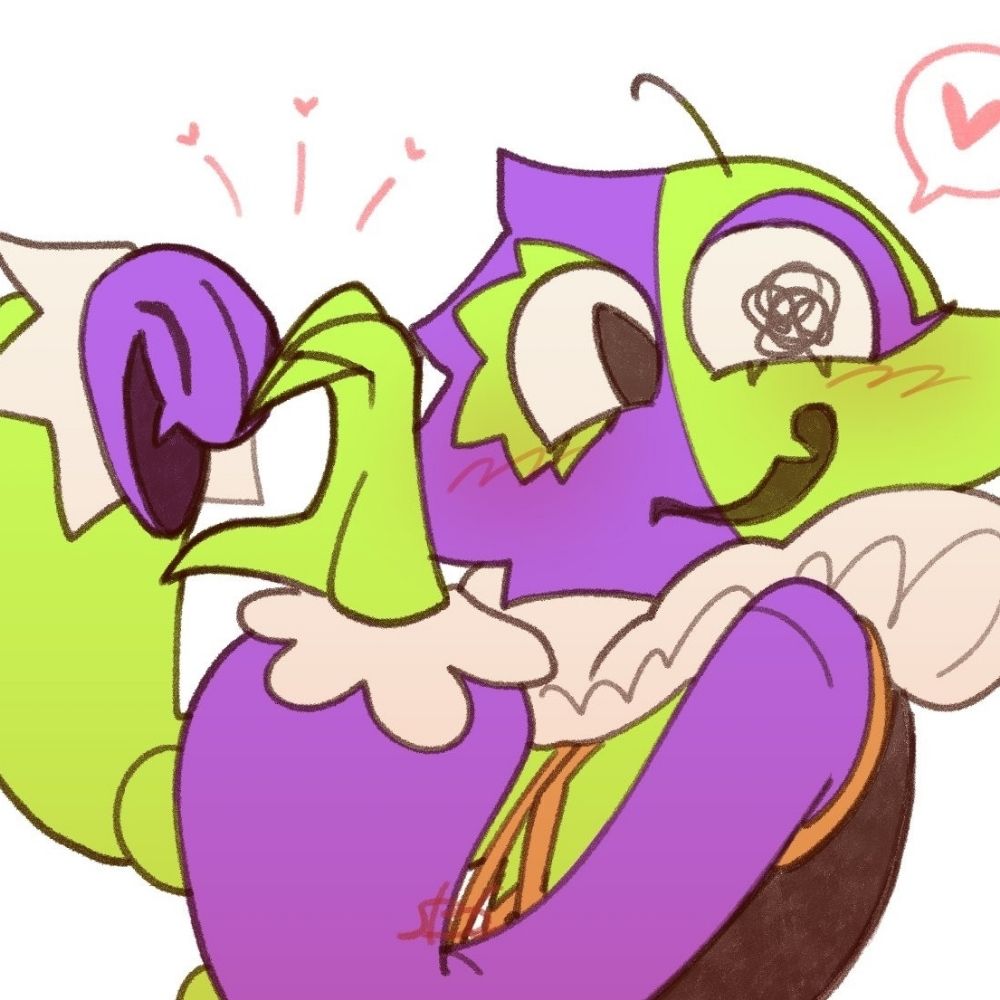 Awry 💜💚 he/they