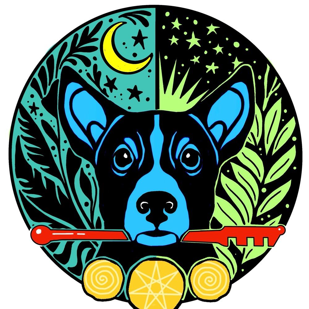 Cynthia Rudzis • Blue Dog Art Glass