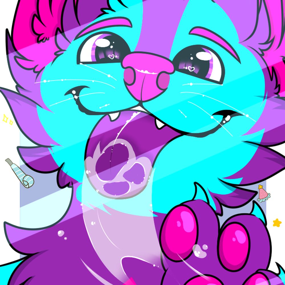 Psyfurr the party fennec