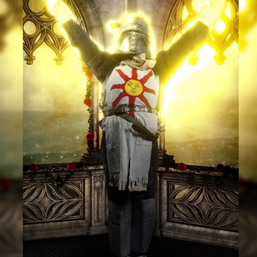 Azure Knight Cosplay