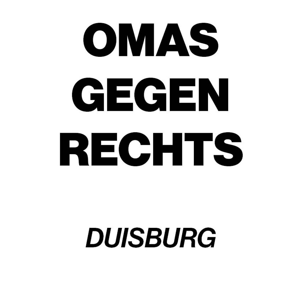 OmasGegenRechtsDuisburg 