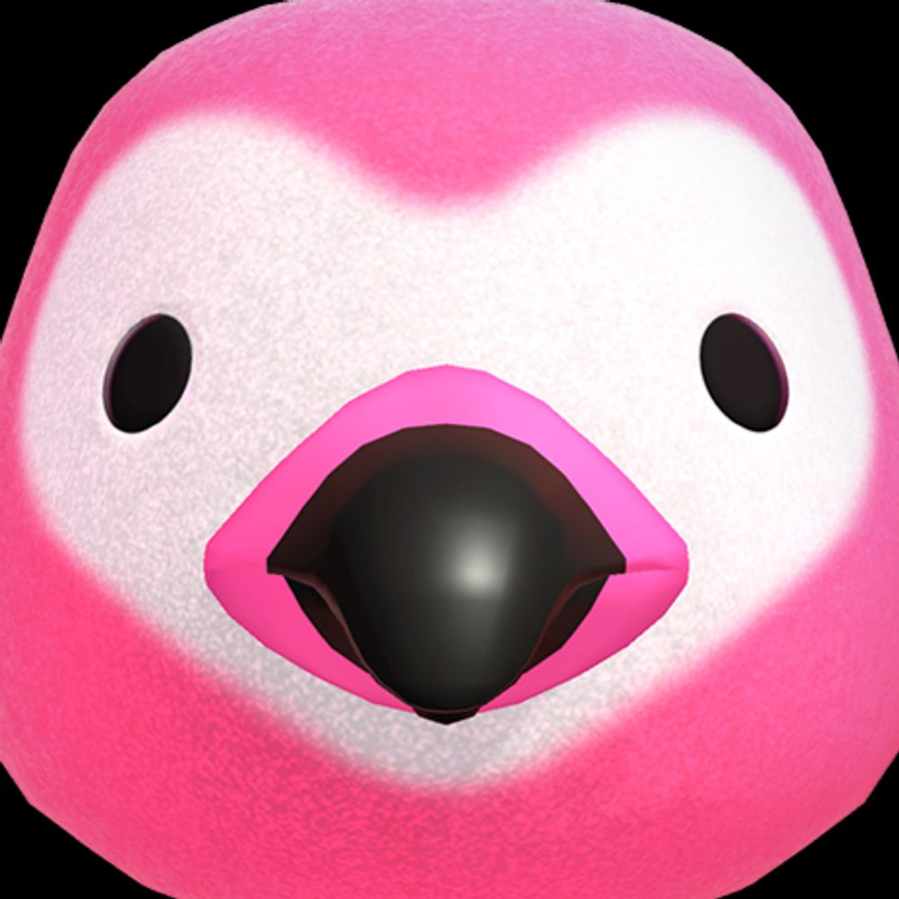 Not a flamingo irl
