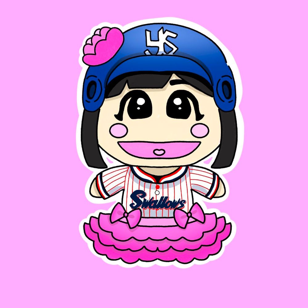 ももクロのあーりんとヤクルトスワローズ